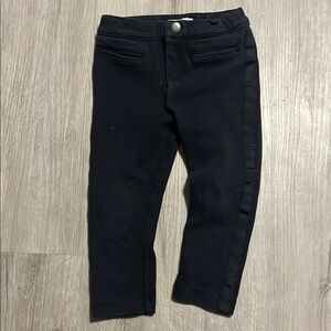 4/$20 Joe Fresh Black Kids Bottoms 2T